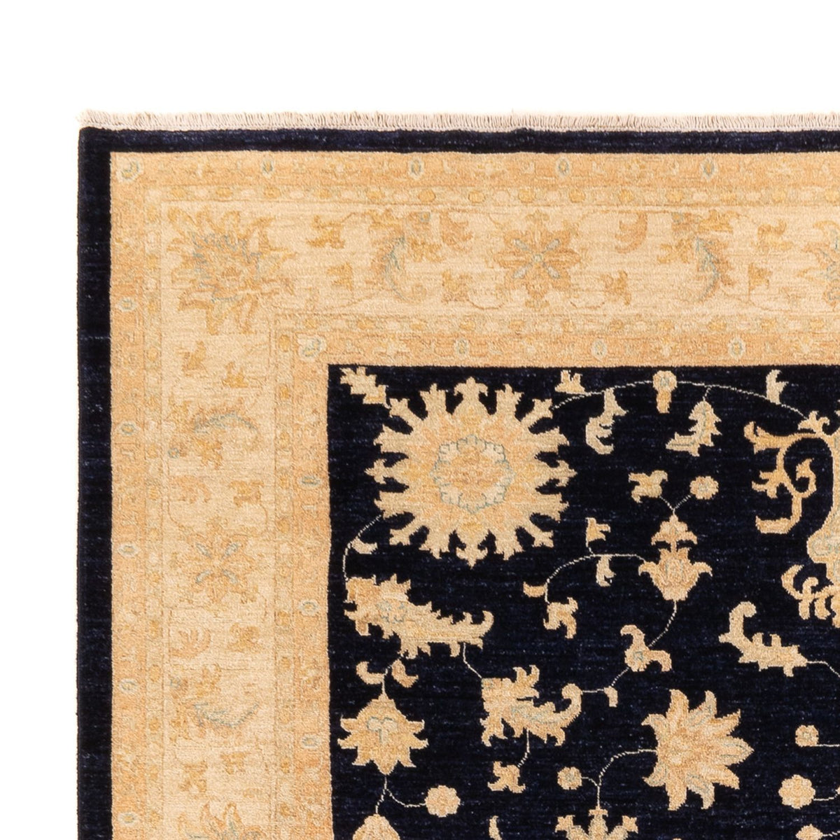 Ziegler Teppich - 332 x 248 cm - dunkelblau