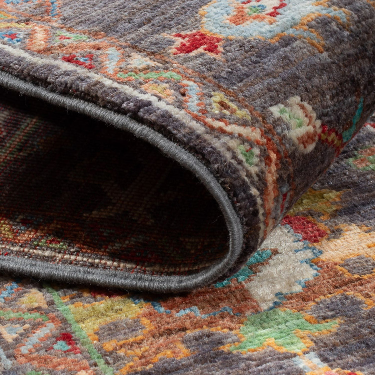 Ziegler Teppich - Ariana - 178 x 125 cm - dunkelgrau