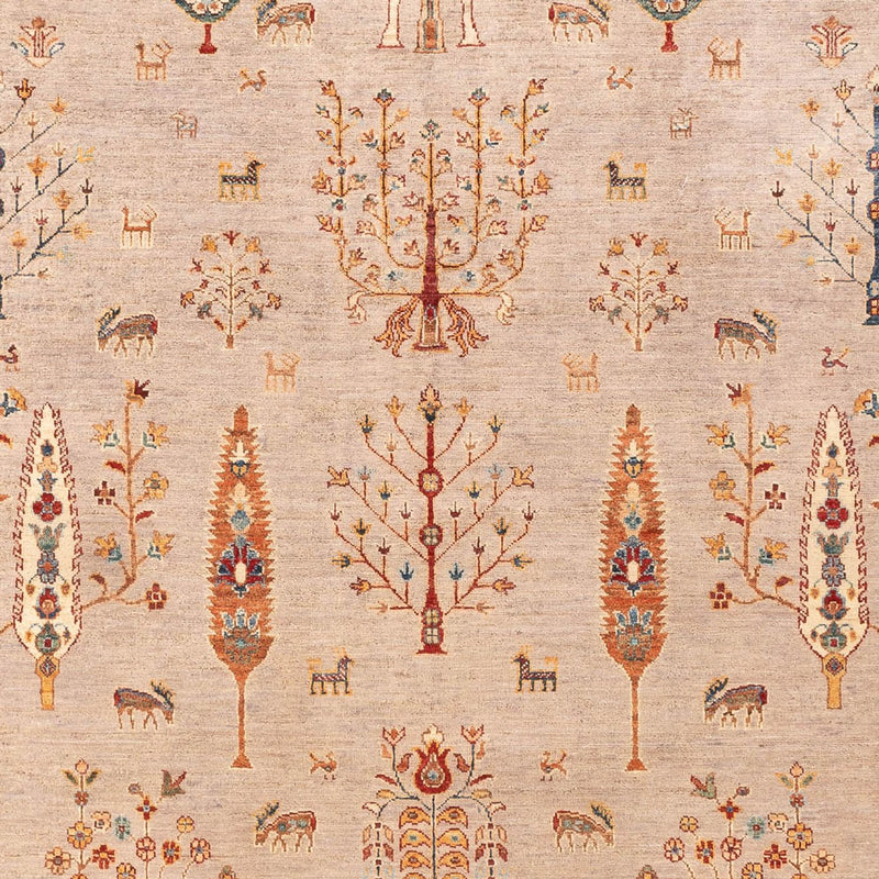 Ziegler Teppich - Ariana - 297 x 208 cm - dunkelbeige