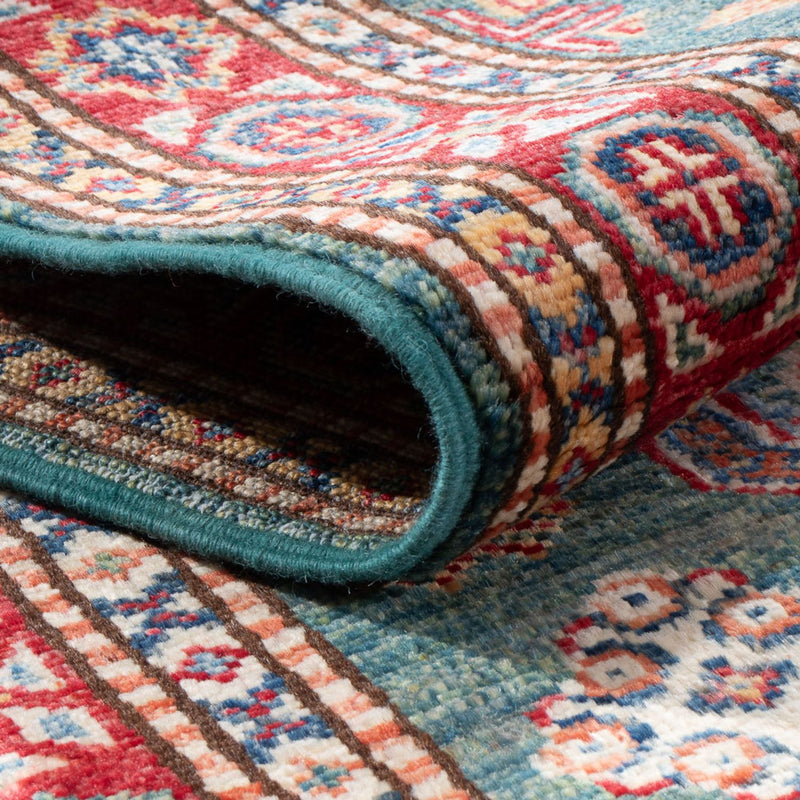 Läufer Ziegler - Kazak - 187 x 60 cm - hellgrün