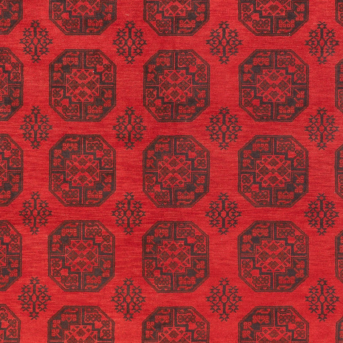 Afghan Teppich - Filpa - 401 x 309 cm - rot