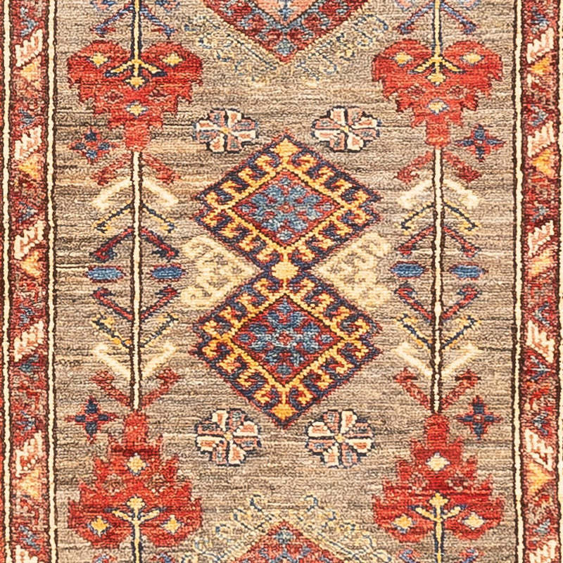 Läufer Ziegler - Kazak - 319 x 77 cm - mehrfarbig