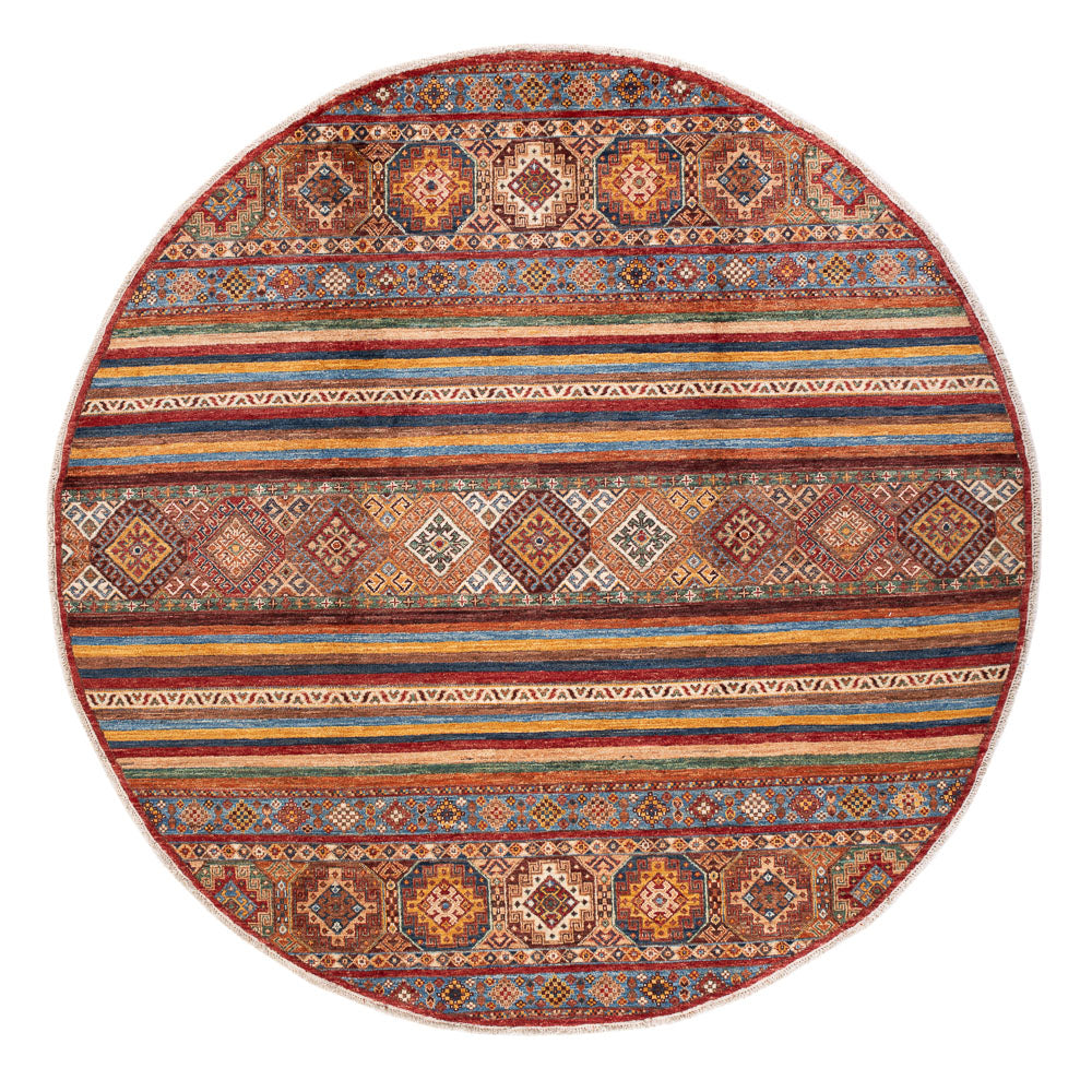 Ziegler Teppich - Shal rund - 200 x 206 cm - mehrfarbig