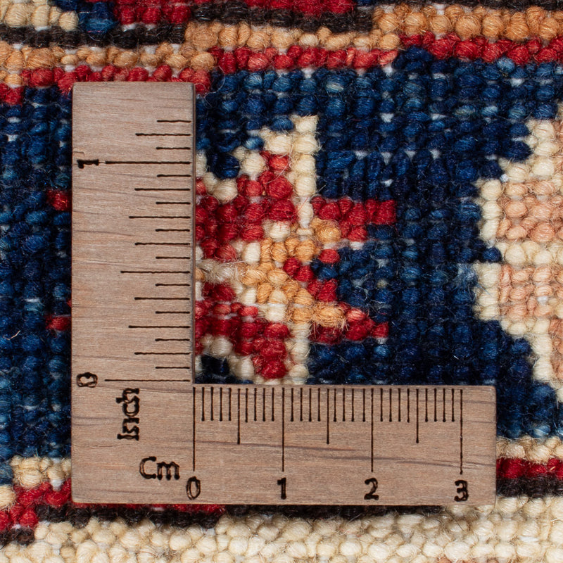 Ziegler Teppich - Kazak rund  - 306 x 306 cm - mehrfarbig