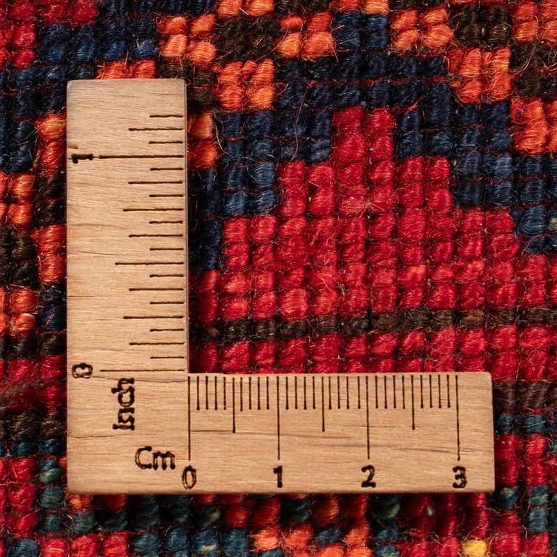 Afghan Teppich - Kunduz - 205 x 158 cm - rot