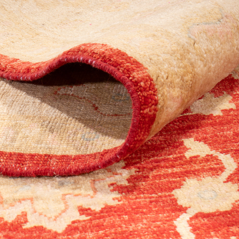 Ziegler Teppich - 201 x 155 cm - rot