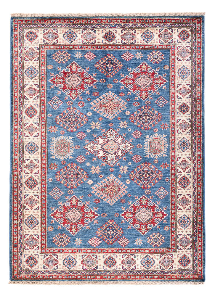Ziegler Teppich - Kazak - 204 x 150 cm - blau