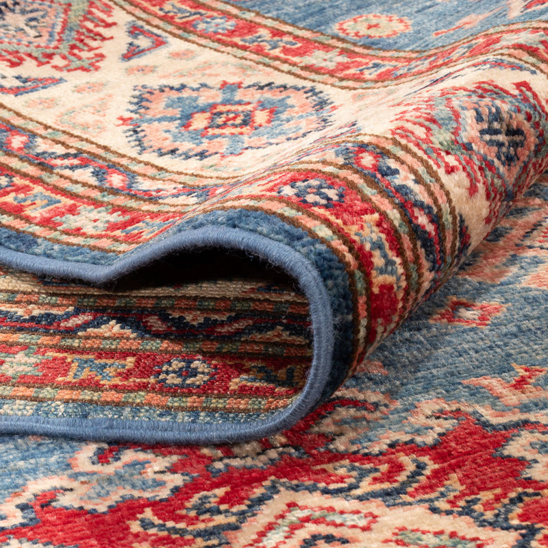 Ziegler Teppich - Kazak - 204 x 146 cm - blau