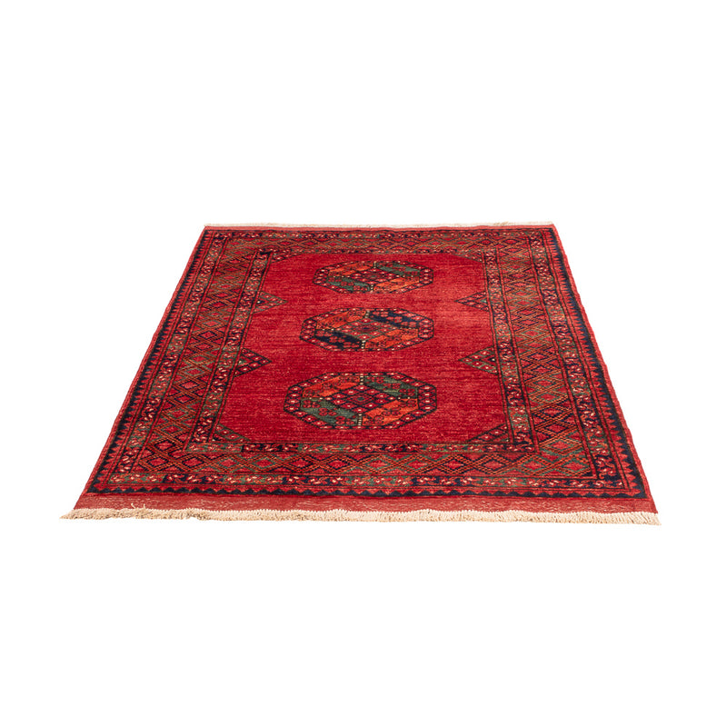 Afghan Teppich - 186 x 123 cm - rot