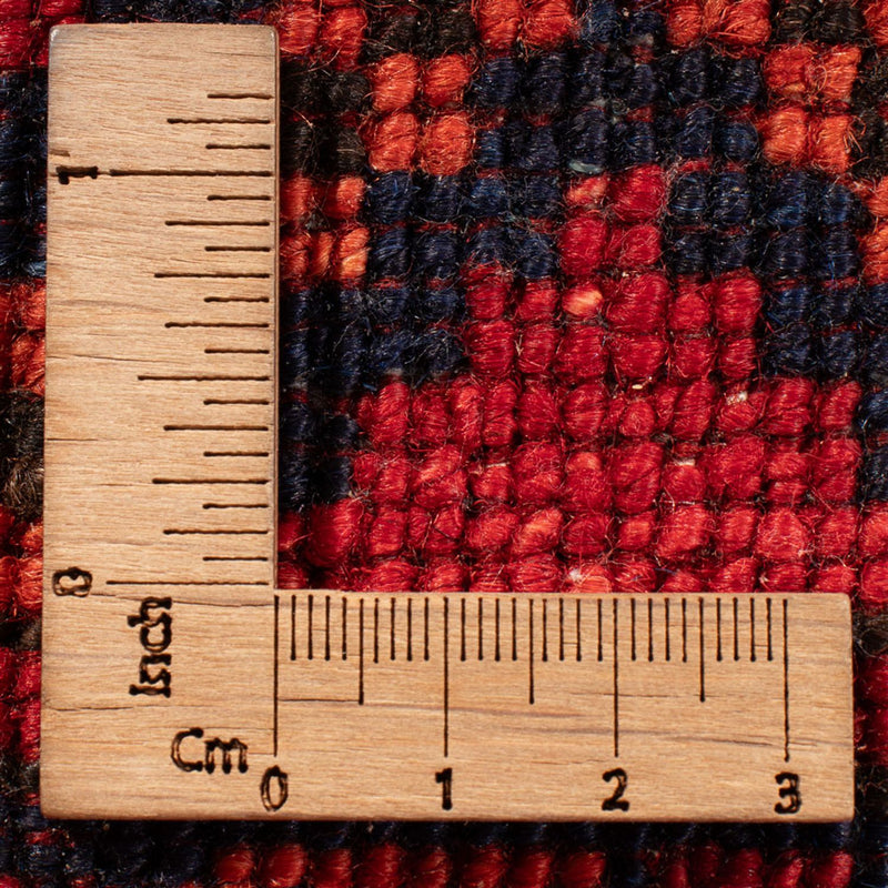 Afghan Teppich - 186 x 123 cm - rot