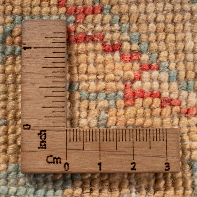 Ziegler Teppich - 179 x 125 cm - seeblau