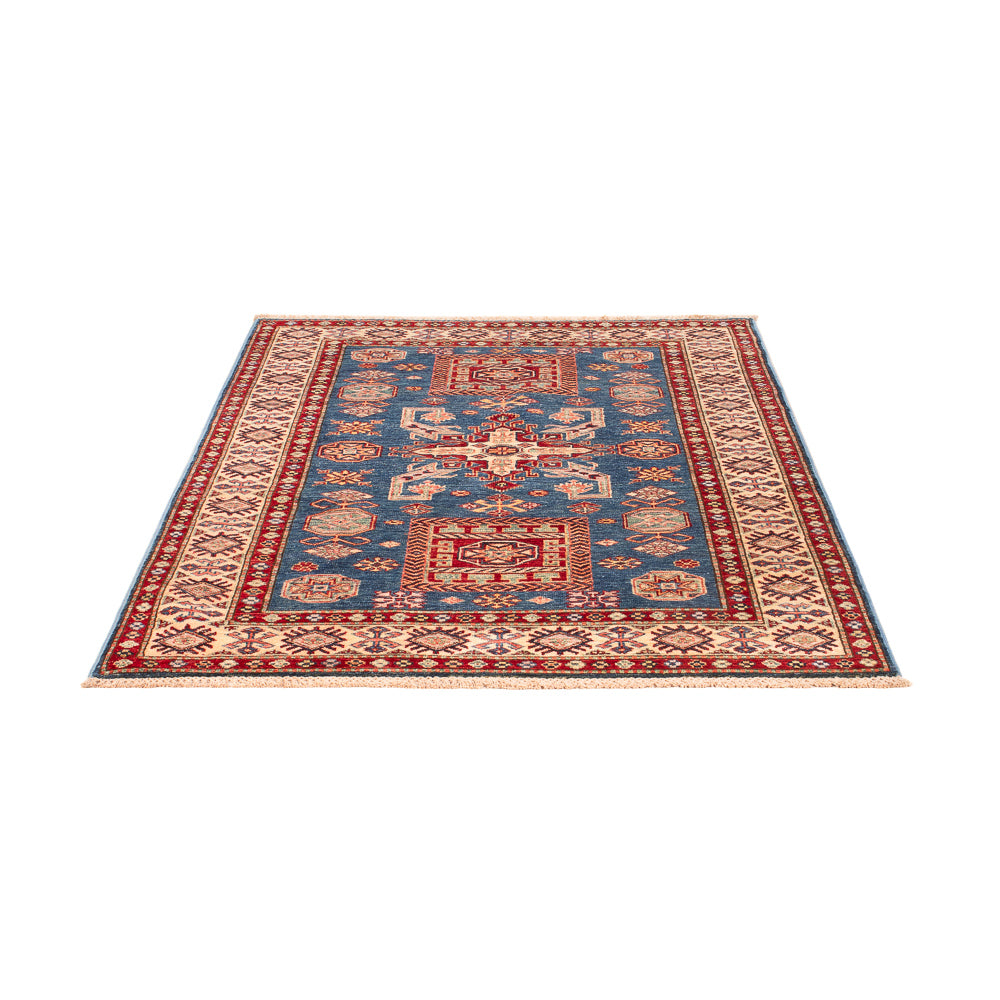 Ziegler Teppich - Kazak - Royal - 182 x 117 cm - blau