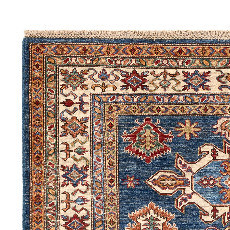 Ziegler Teppich - Kazak - Royal - 170 x 122 cm - dunkelblau