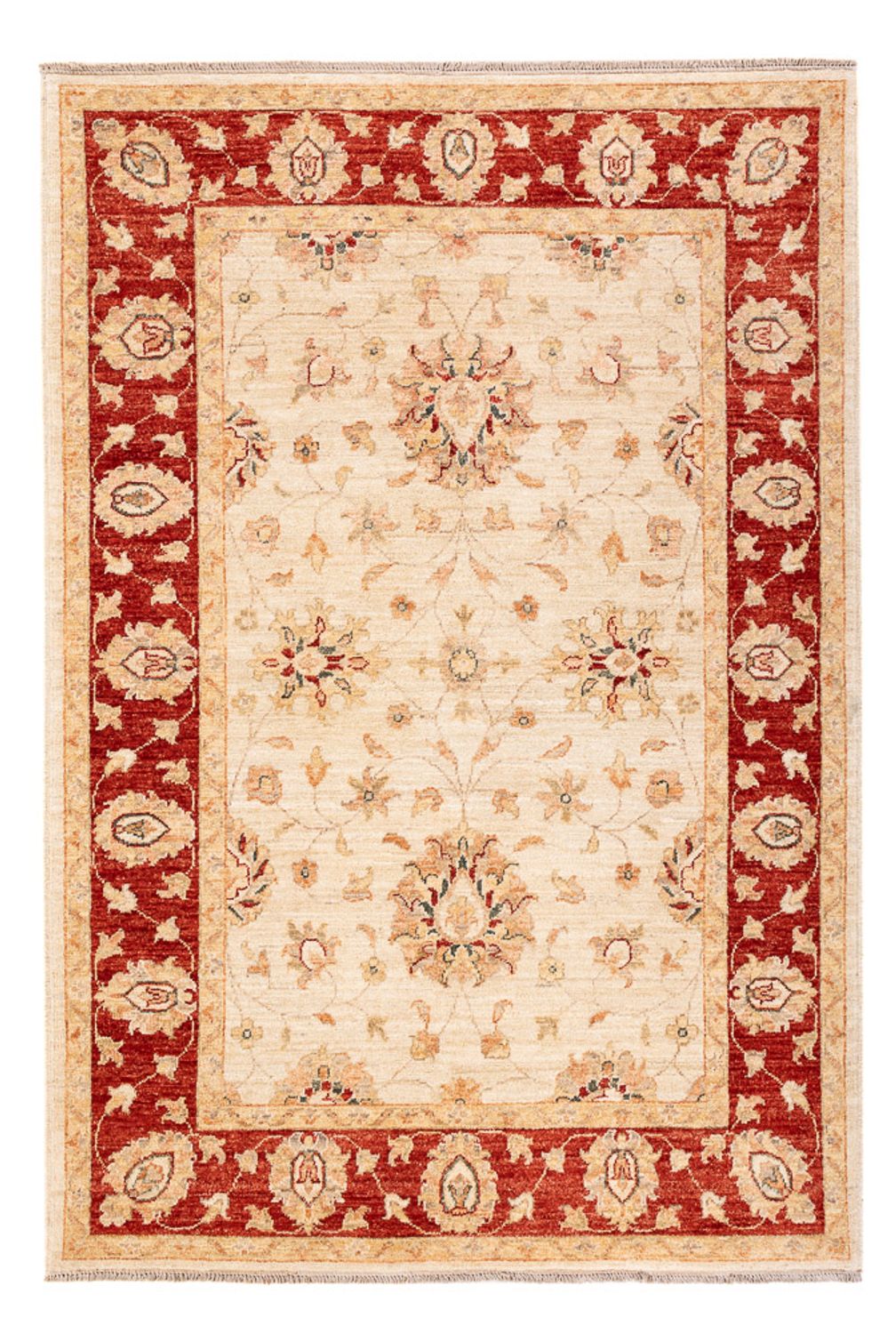Ziegler Teppich - 184 x 123 cm - beige