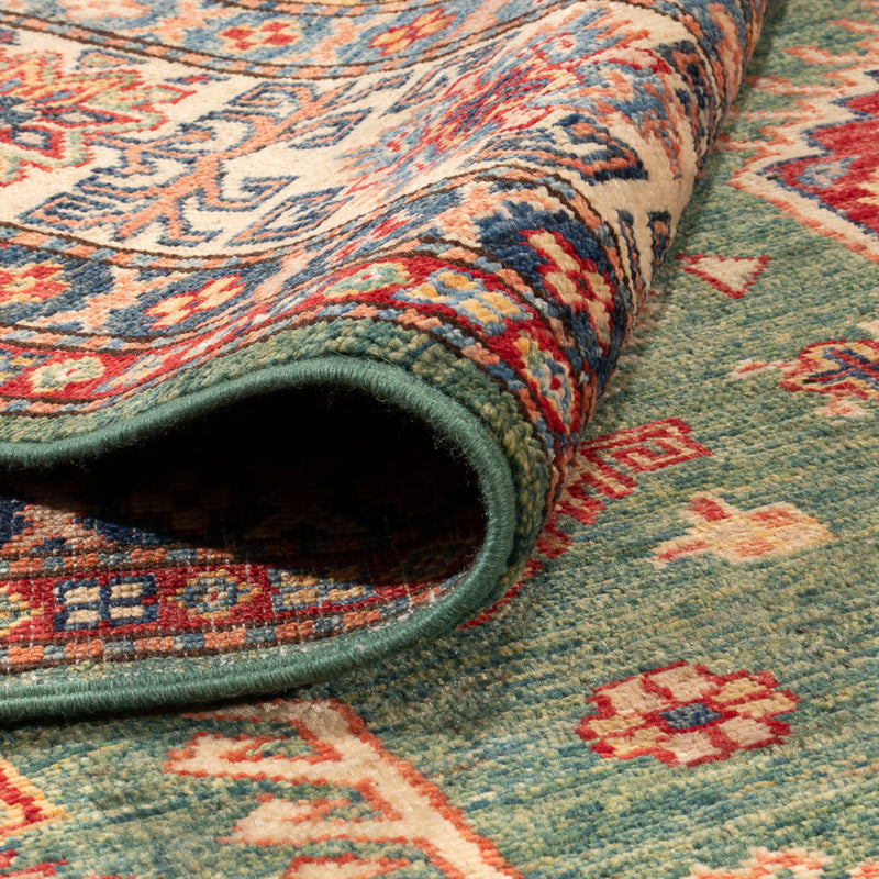 Ziegler Teppich - Kazak - 290 x 198 cm - hellgrün