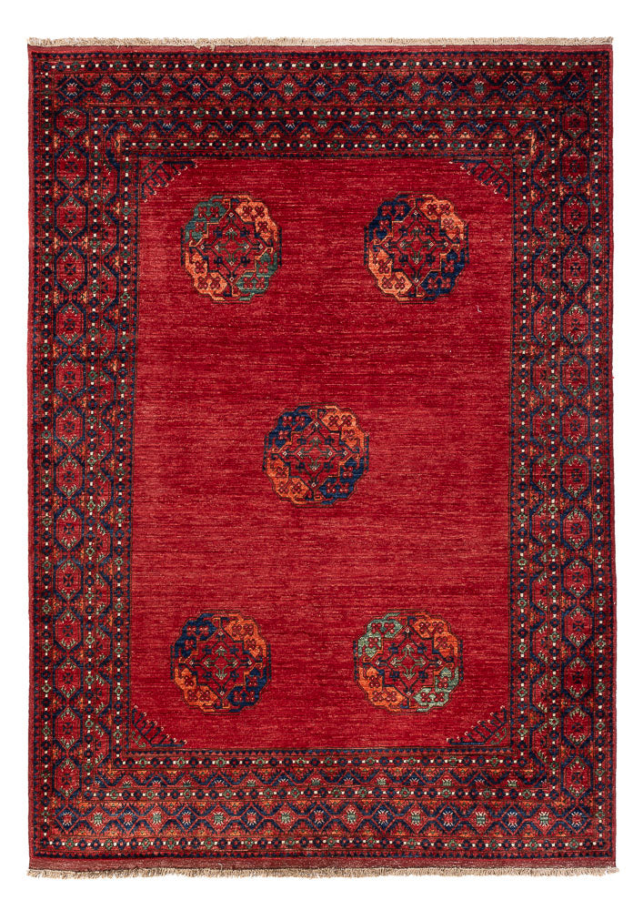 Afghan Teppich - Kunduz - 291 x 212 cm - rot