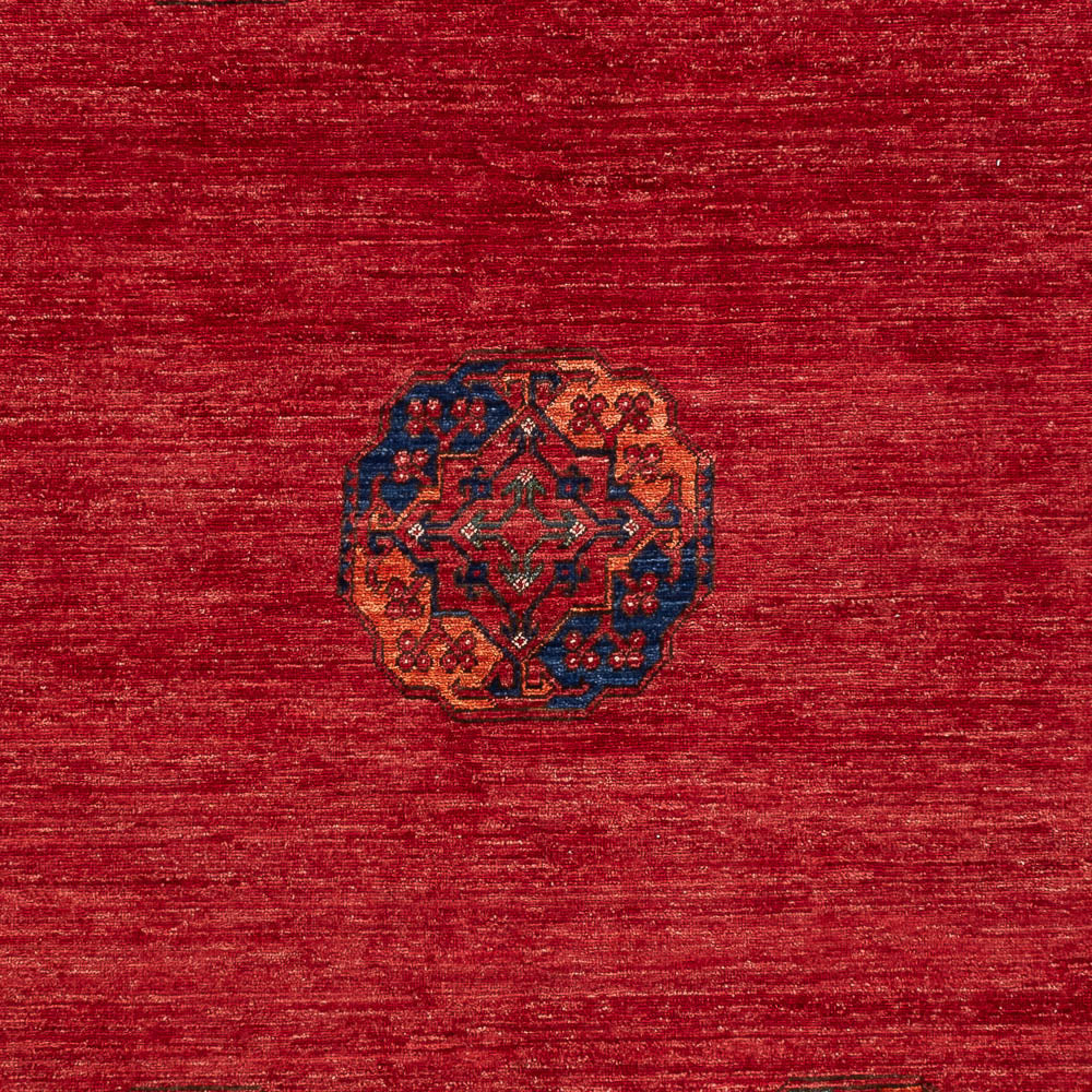 Afghan Teppich - Kunduz - 291 x 212 cm - rot