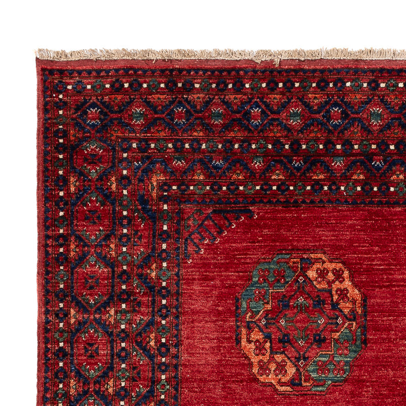 Afghan Teppich - Kunduz - 291 x 212 cm - rot