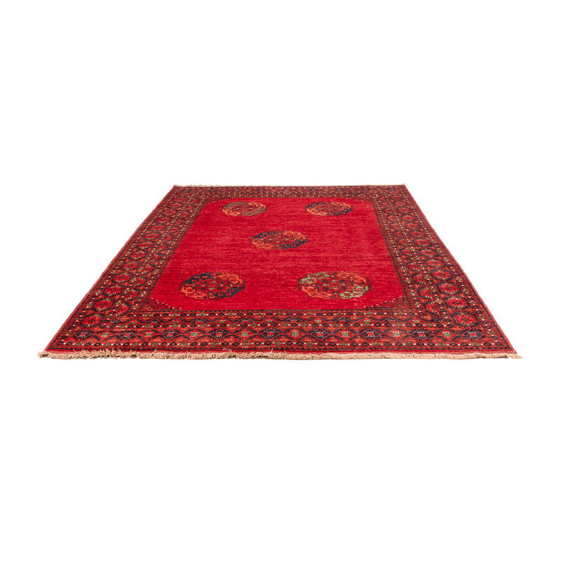 Afghan Teppich - Kunduz - 291 x 212 cm - rot