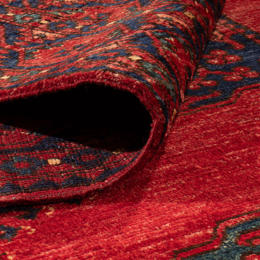 Afghan Teppich - Kunduz - 287 x 215 cm - rot