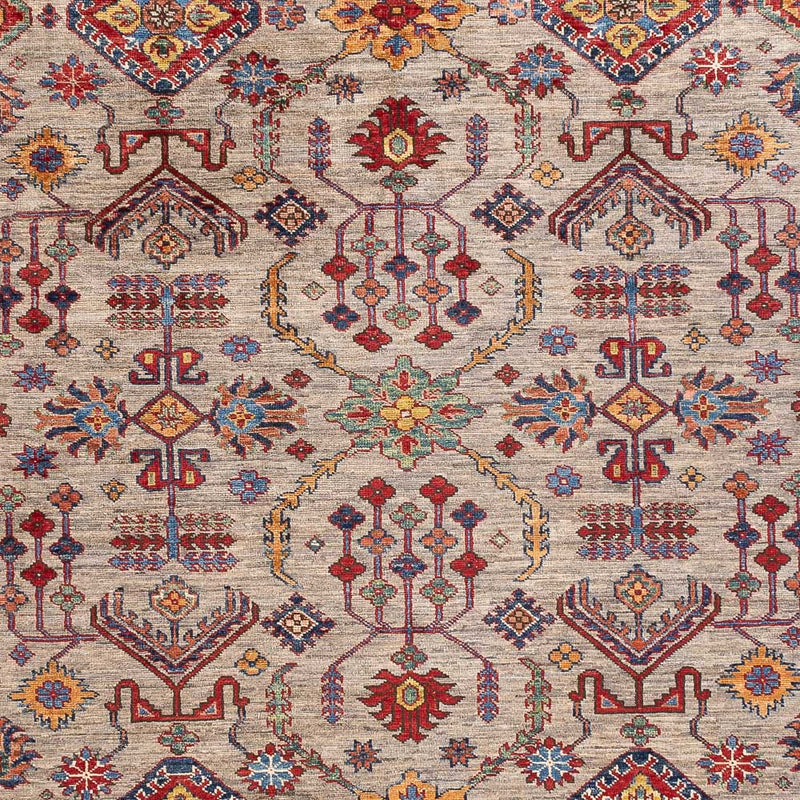 Ziegler Teppich - Kazak - 301 x 203 cm - dunkelbeige