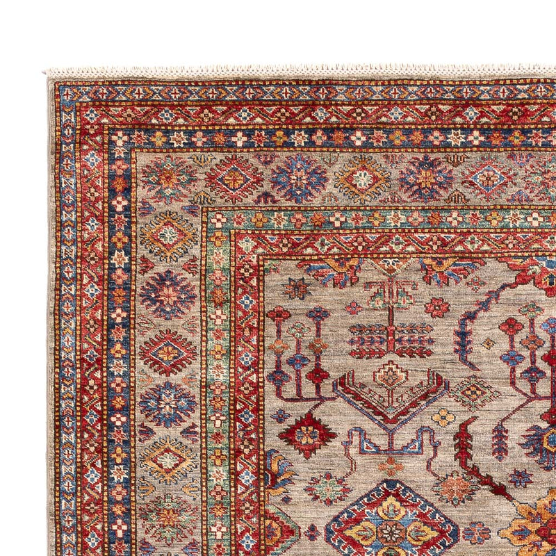 Ziegler Teppich - Kazak - 301 x 203 cm - dunkelbeige