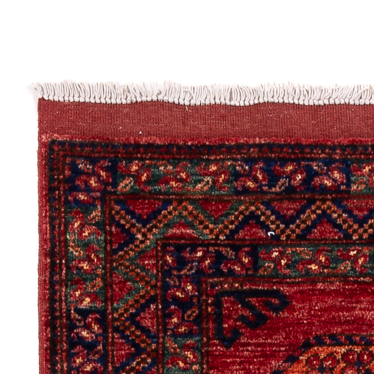 Läufer Afghan - Kunduz - 300 x 83 cm - rot