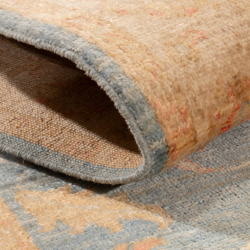 Läufer Ziegler - 294 x 84 cm - blau