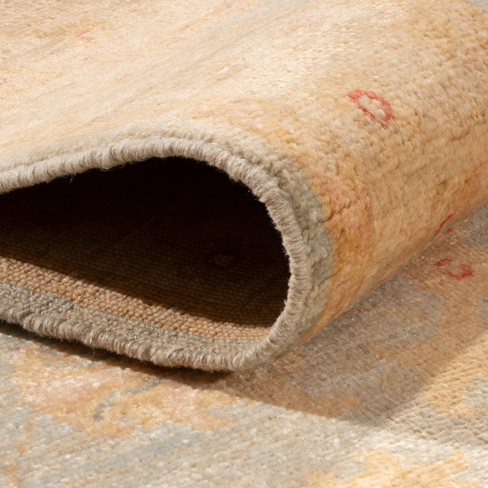 Läufer Ziegler - 298 x 80 cm - hellblau