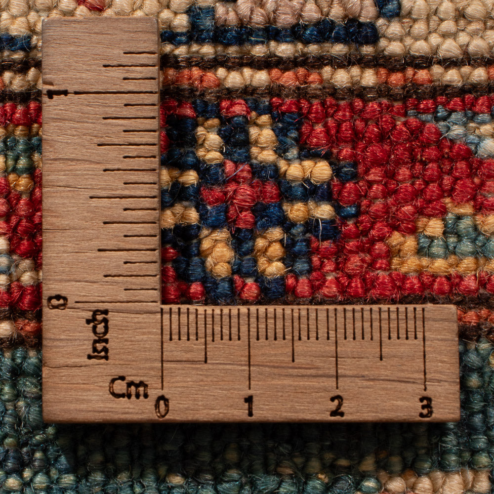 Läufer Ziegler - Kazak - 247 x 75 cm - dunkelblau