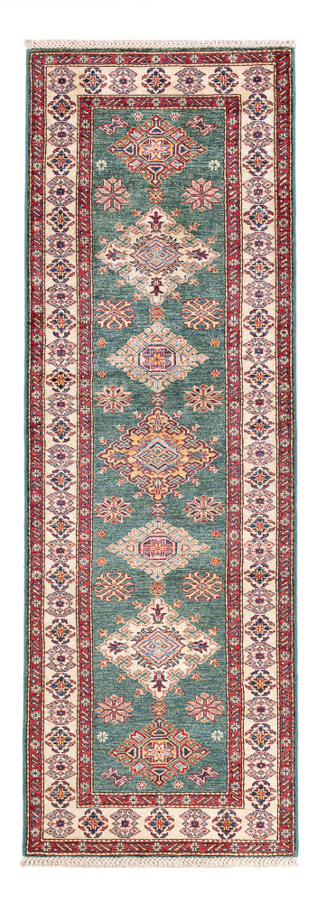 Läufer Ziegler - Kazak - 242 x 78 cm - grün