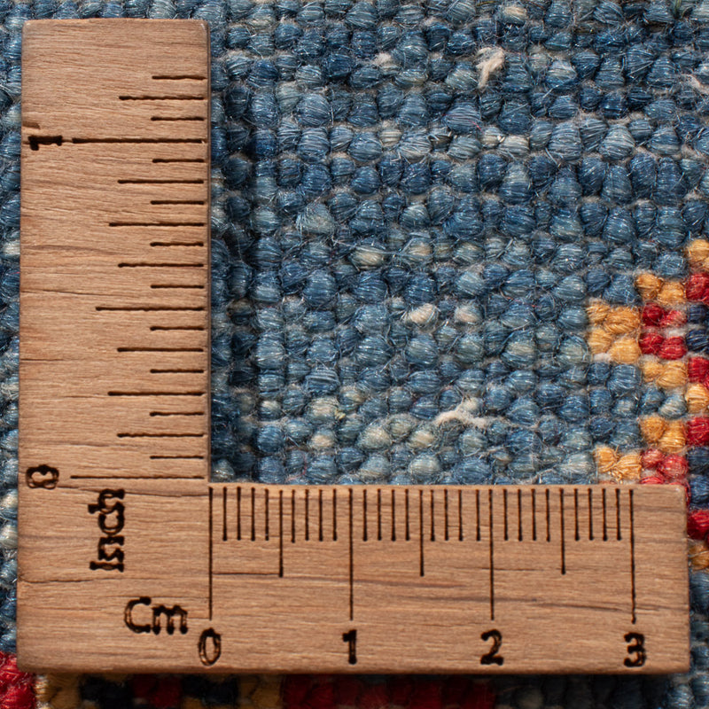 Läufer Ziegler - Kazak - 252 x 75 cm - blau