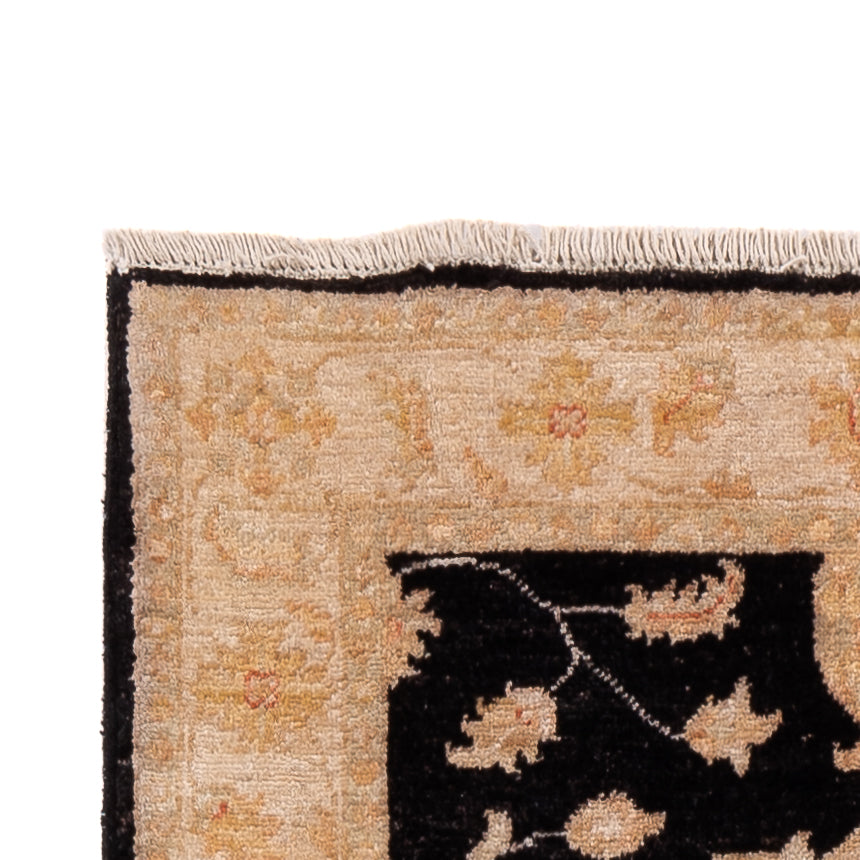 Läufer Ziegler - 253 x 83 cm - dunkelblau