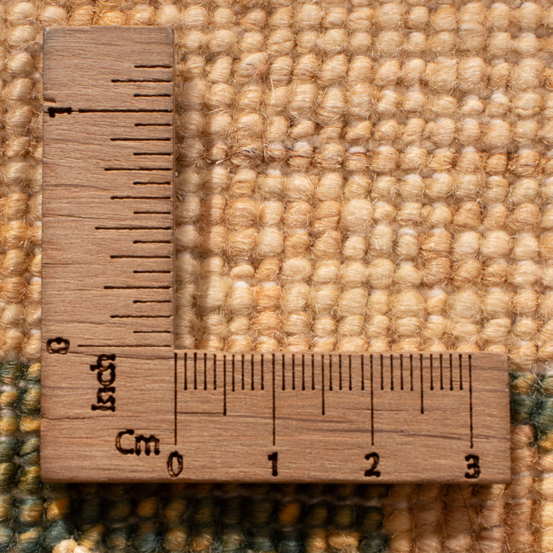 Läufer Ziegler - 246 x 82 cm - olivgrün