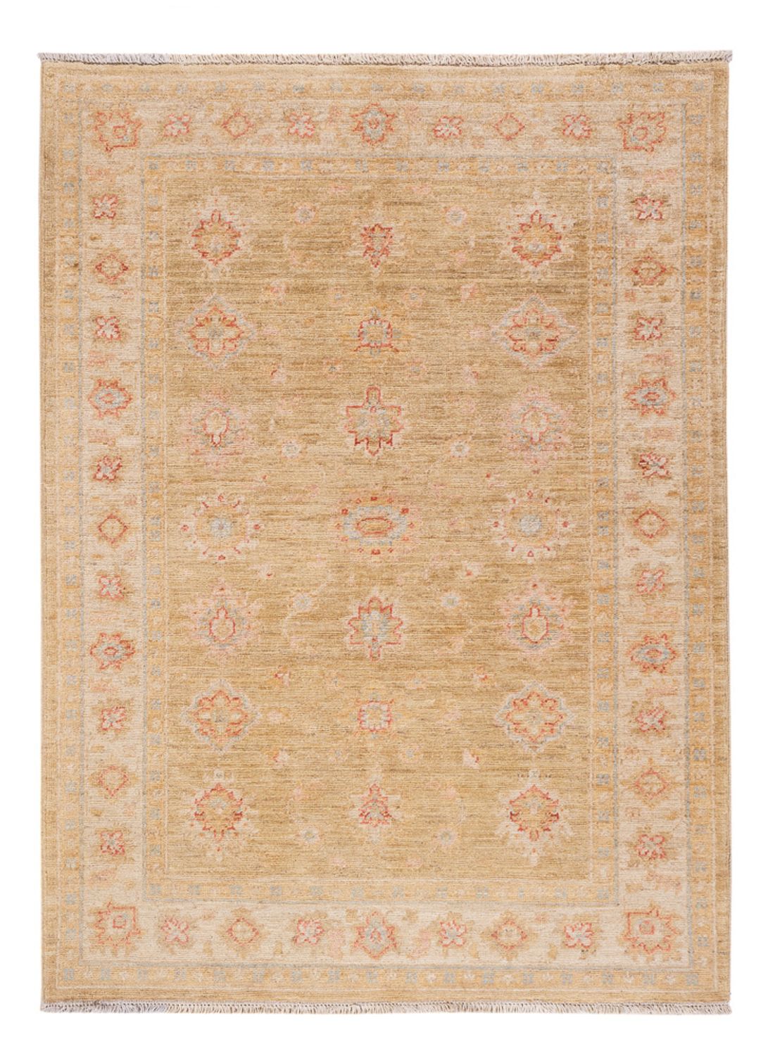 Ziegler Teppich - 143 x 104 cm - hellbeige