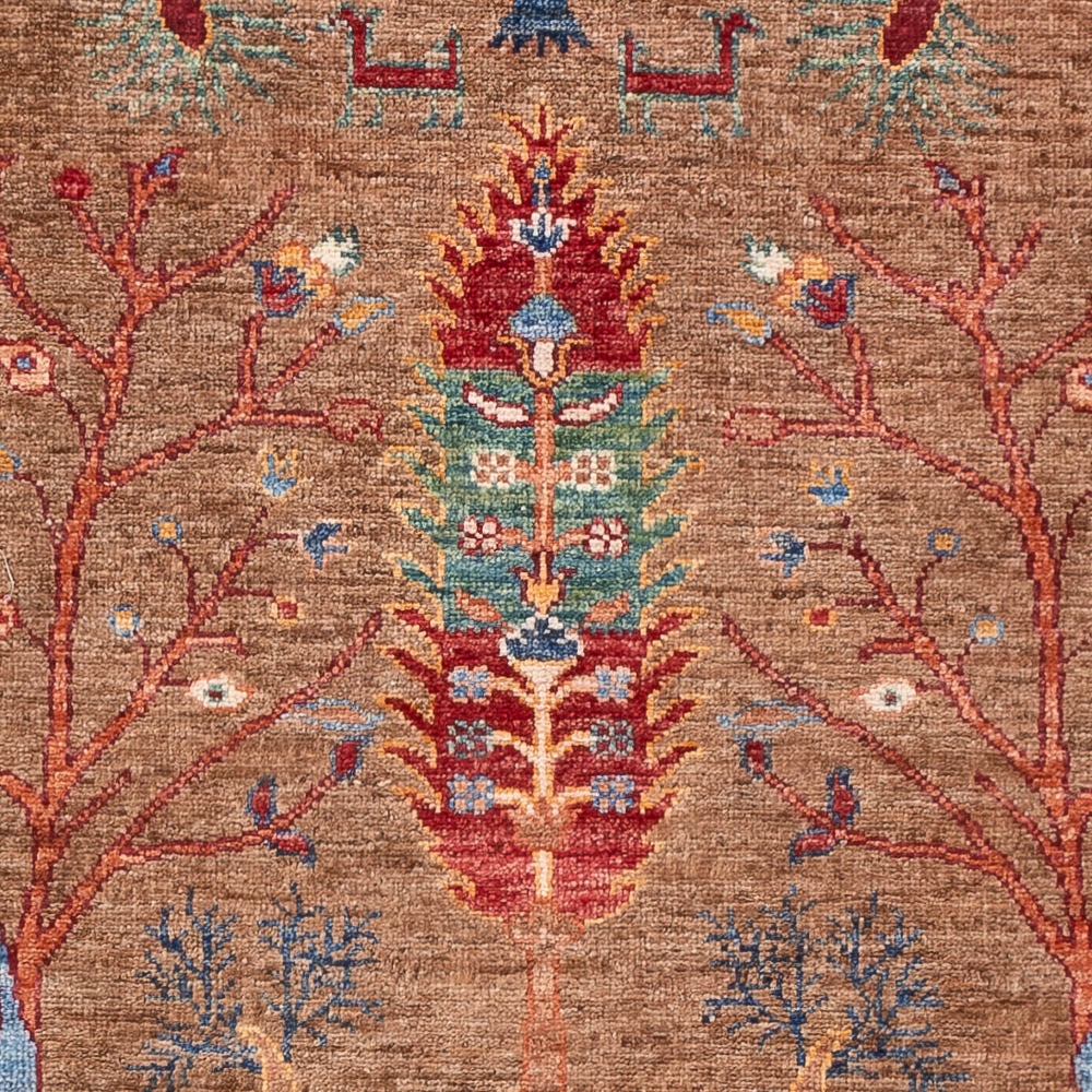 Ziegler Teppich - Ariana - 154 x 99 cm - dunkelbeige