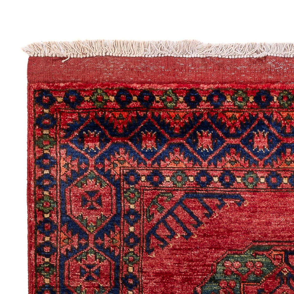 Afghan Teppich - 152 x 105 cm - rot