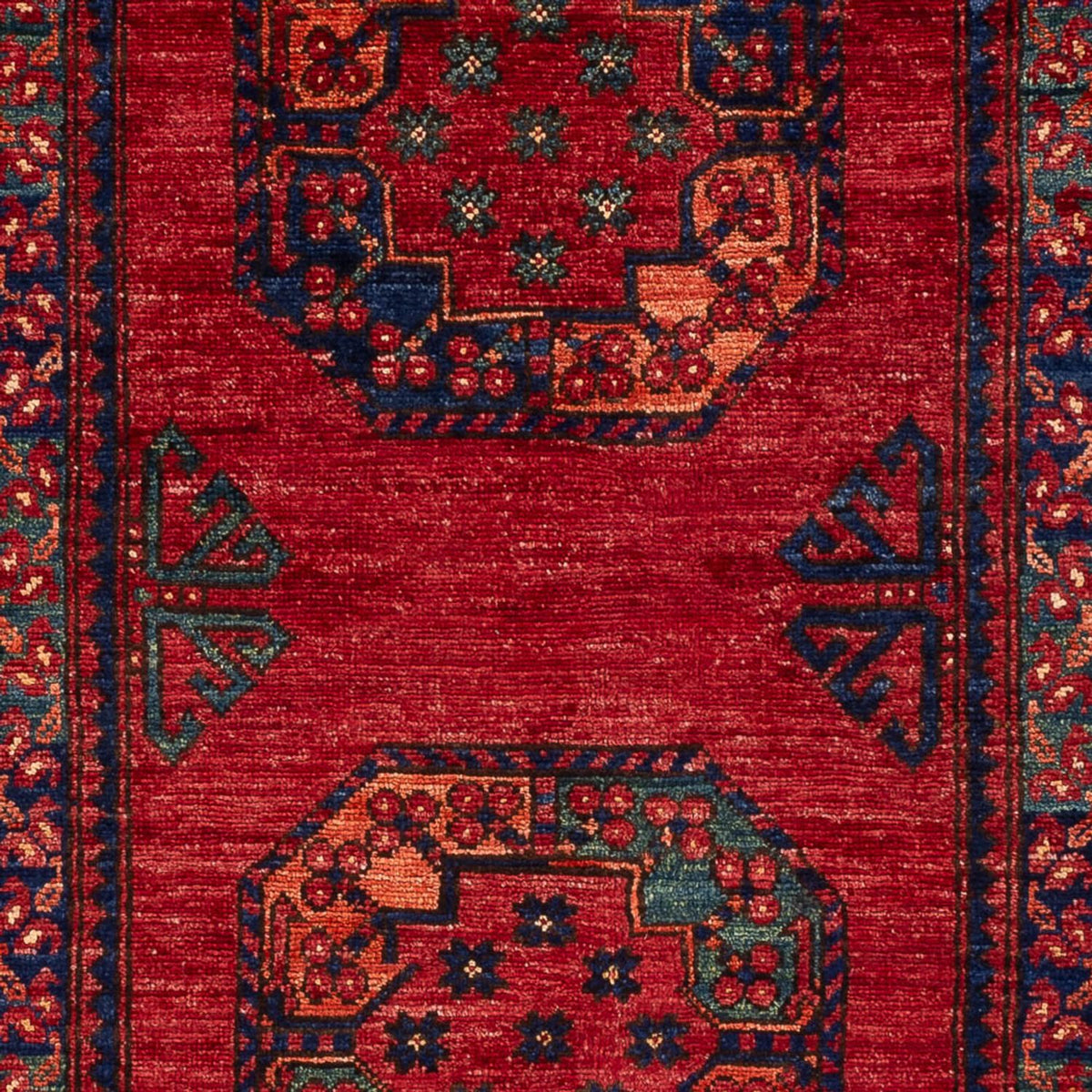 Afghan Teppich - 155 x 103 cm - rot