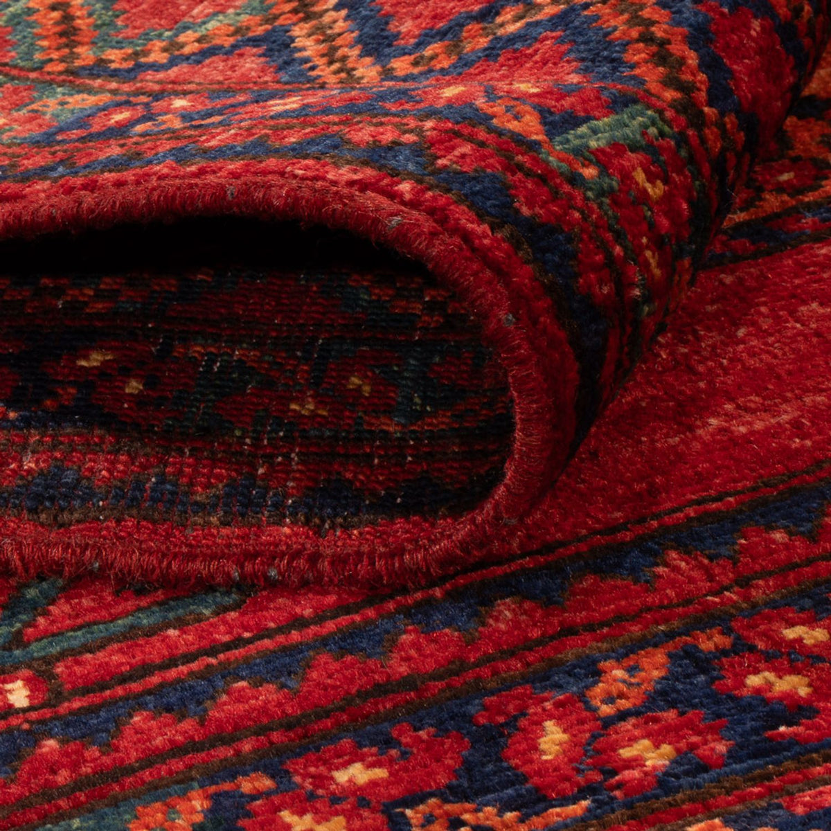 Afghan Teppich - 155 x 103 cm - rot