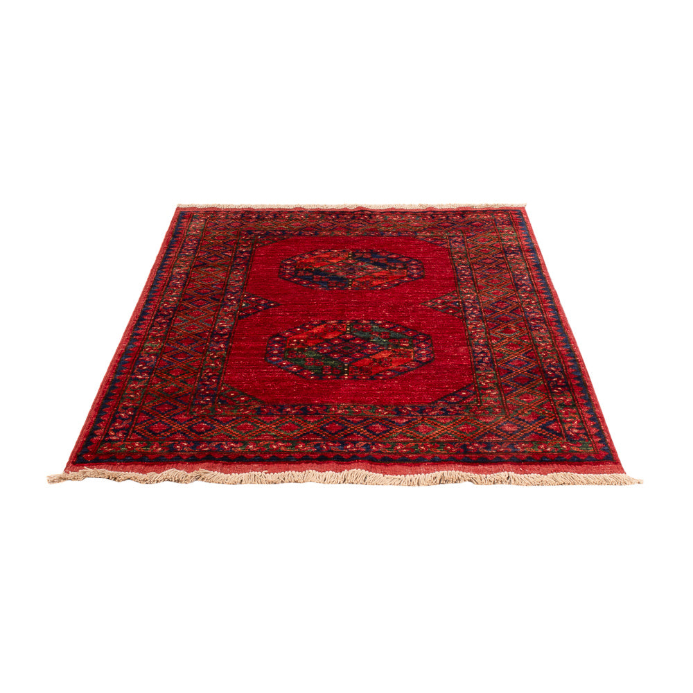 Afghan Teppich - 155 x 100 cm - rot