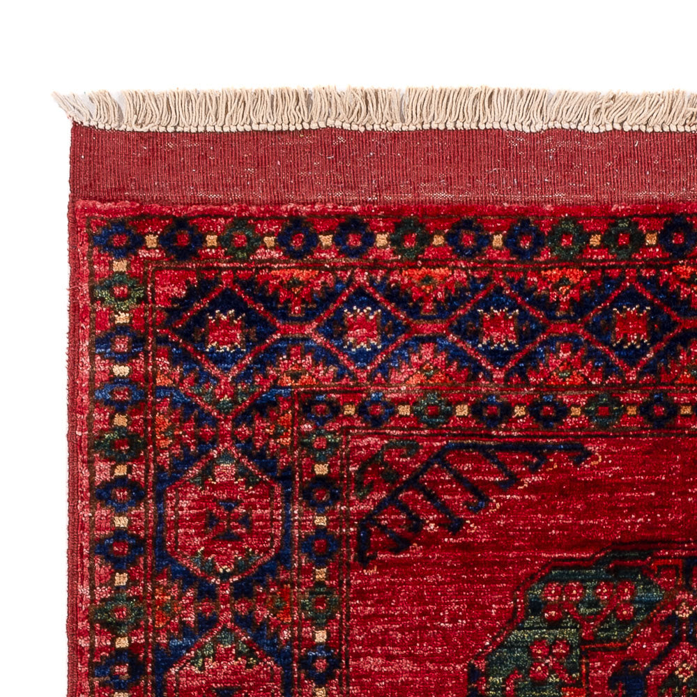 Afghan Teppich - 151 x 103 cm - rot