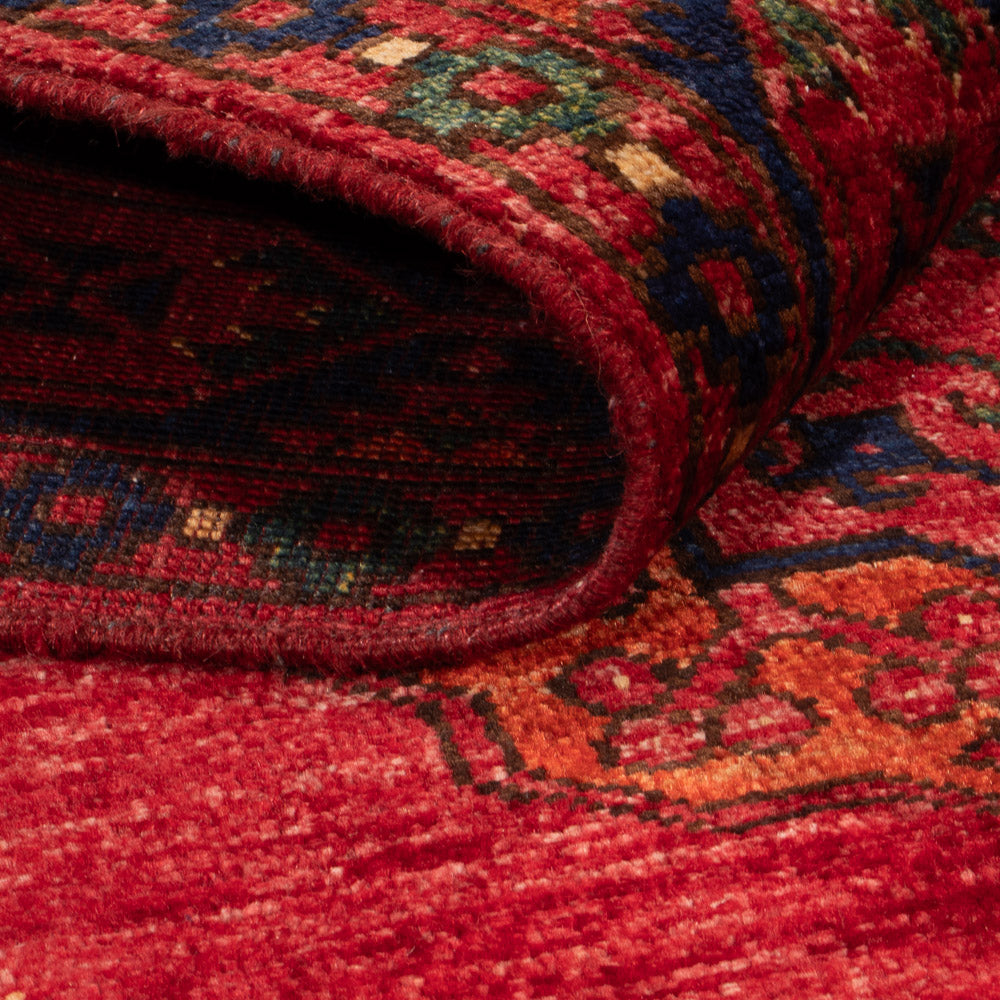 Afghan Teppich - 151 x 103 cm - rot