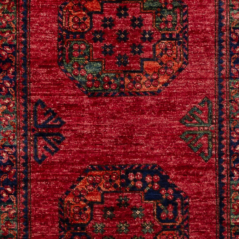 Afghan Teppich - 150 x 103 cm - rot
