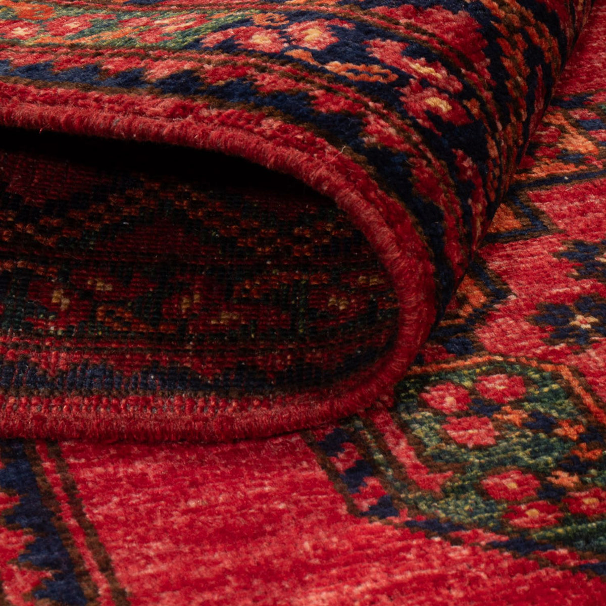 Afghan Teppich - 150 x 103 cm - rot