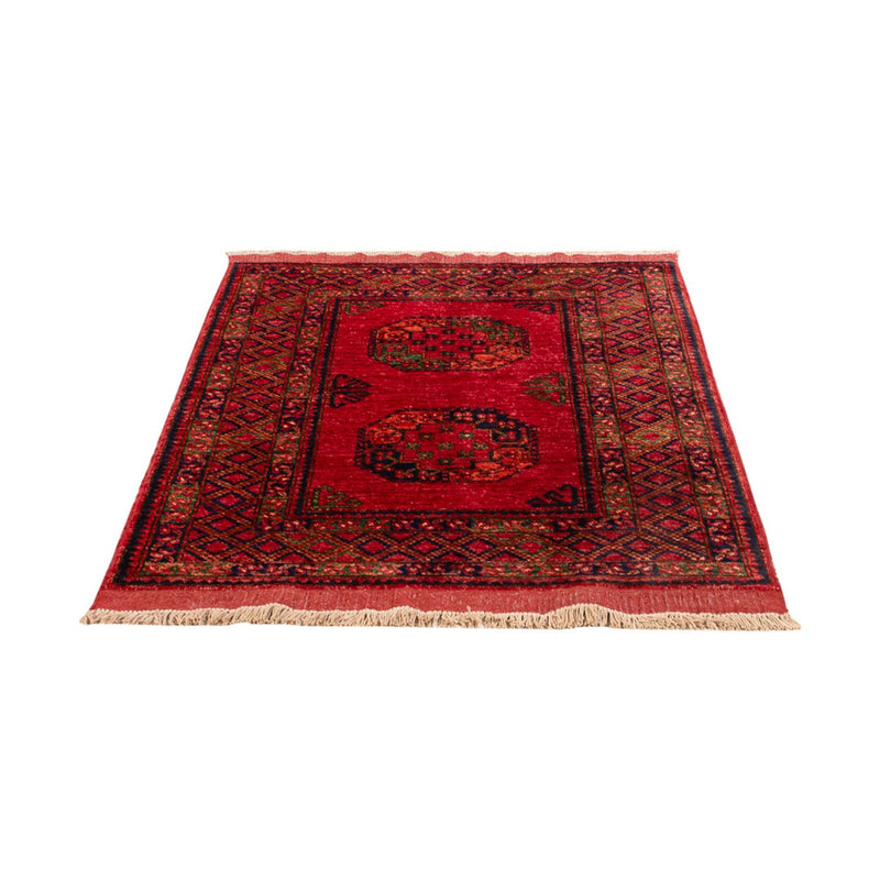 Afghan Teppich - 150 x 103 cm - rot