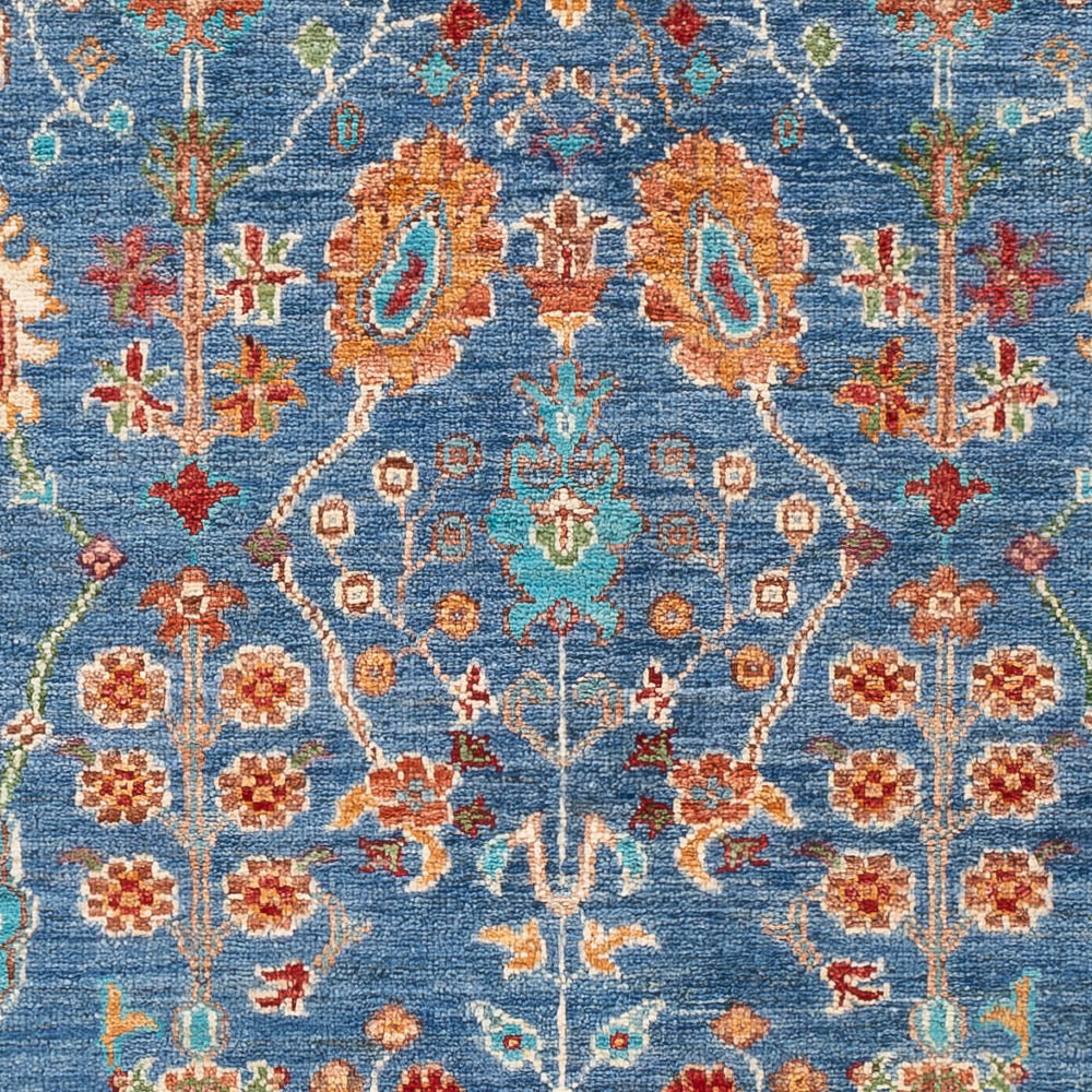 Ziegler Teppich - Ariana - 151 x 103 cm - blau