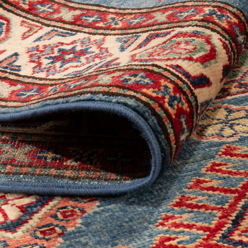 Ziegler Teppich - Kazak - 157 x 101 cm - blau