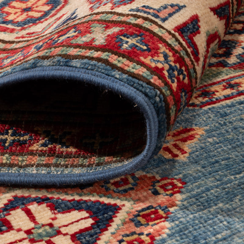 Ziegler Teppich - Kazak - 154 x 101 cm - blau