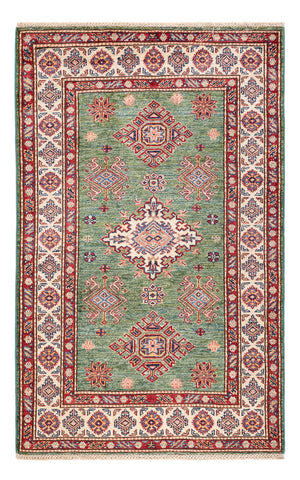 Ziegler Teppich - Kazak - 157 x 101 cm - grün