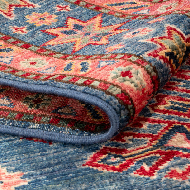 Ziegler Teppich - Kazak - 157 x 98 cm - blau